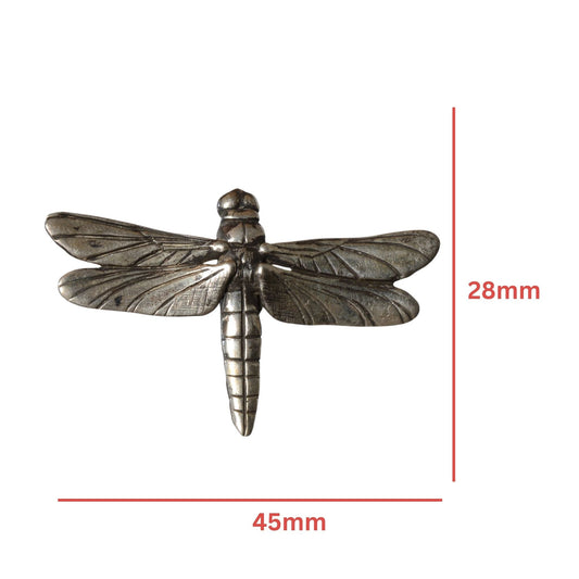 Sterling Silver Dragonfly Pendant by Bob Burkett