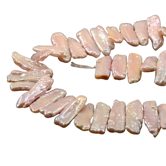 Large Stick Freshwater Pearls – Approx. 20mm – Full Strand