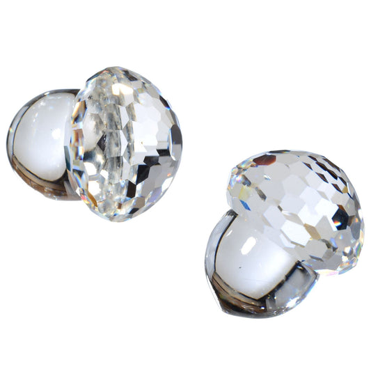 Vintage Swarovski Crystal Acorn – Undrilled Figural Crystal (22mm, 1970's)