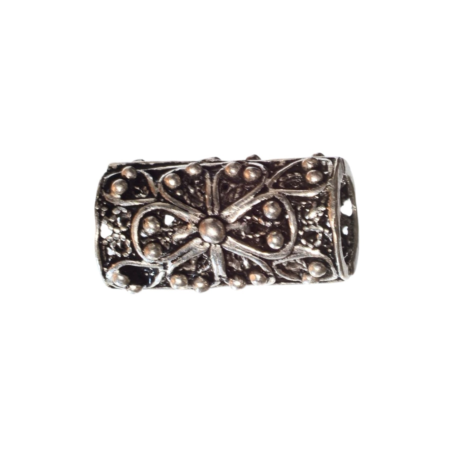 Sterling Silver Large Hole Spacer Bead – 5mm Hole