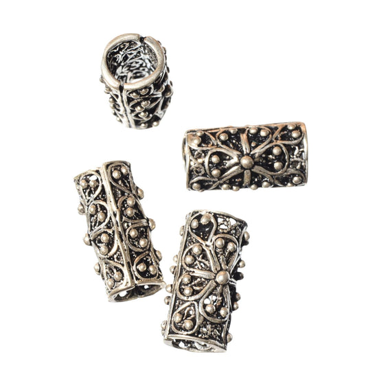 Sterling Silver Large Hole Spacer Bead – 5mm Hole