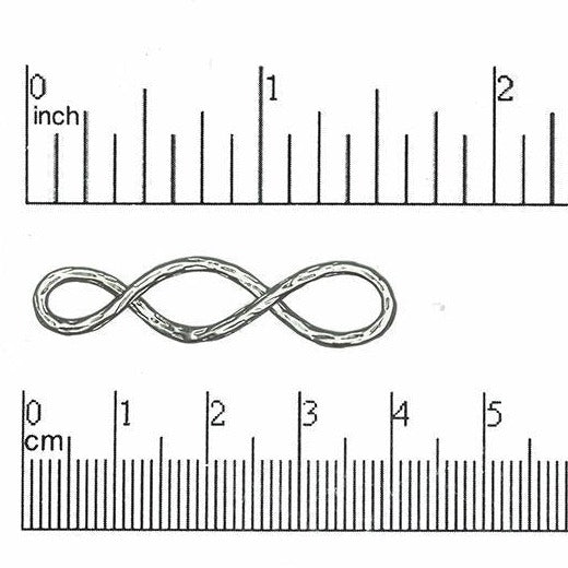 Three Loop Connector Sold by the Piece - K13