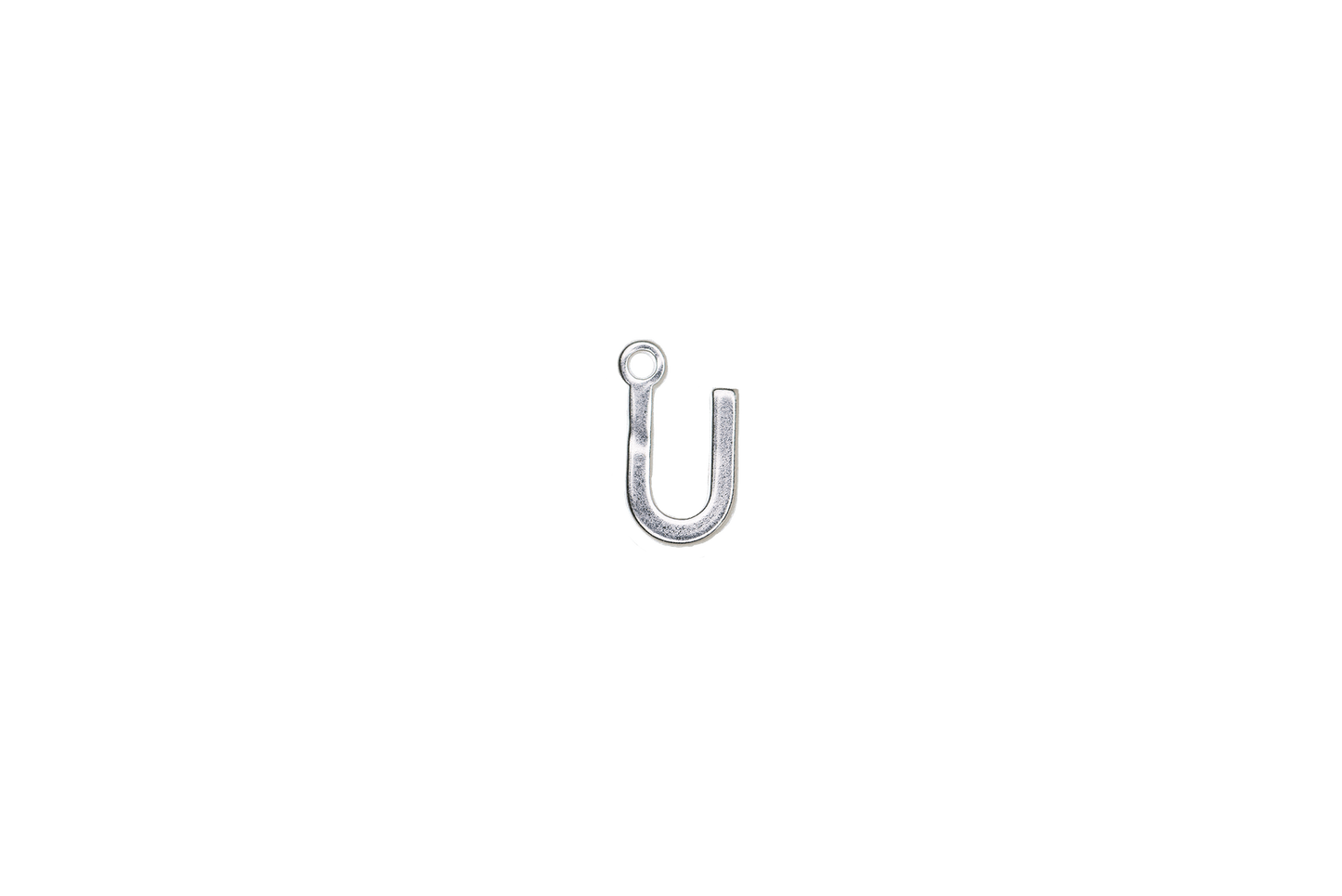 8.5mm Letters of the Alphabet Charms - Available in Silver and Gold - Made of Solid Pewter - Sold Individually