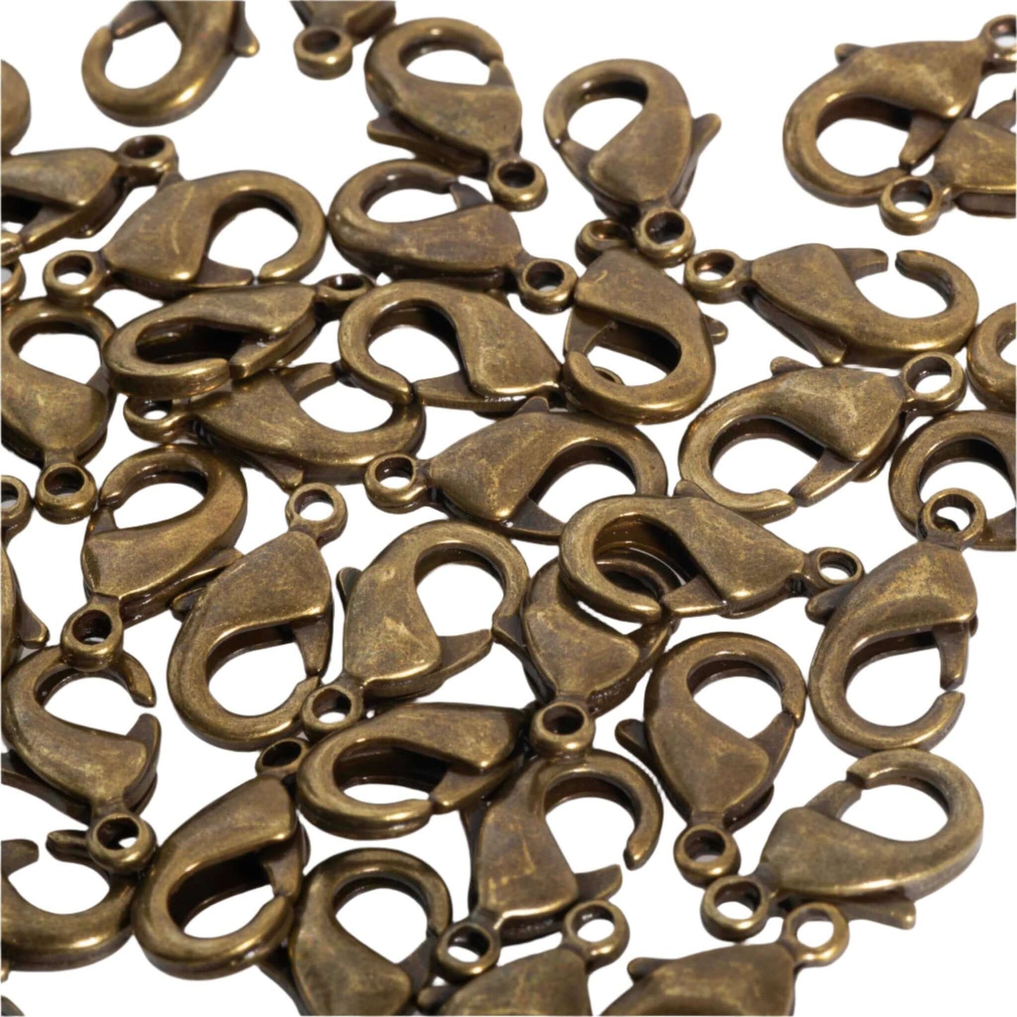 Lobster Claw Clasp - Small Size 12mm x 7mm - Multiple Finishes - Sold Individually - C902