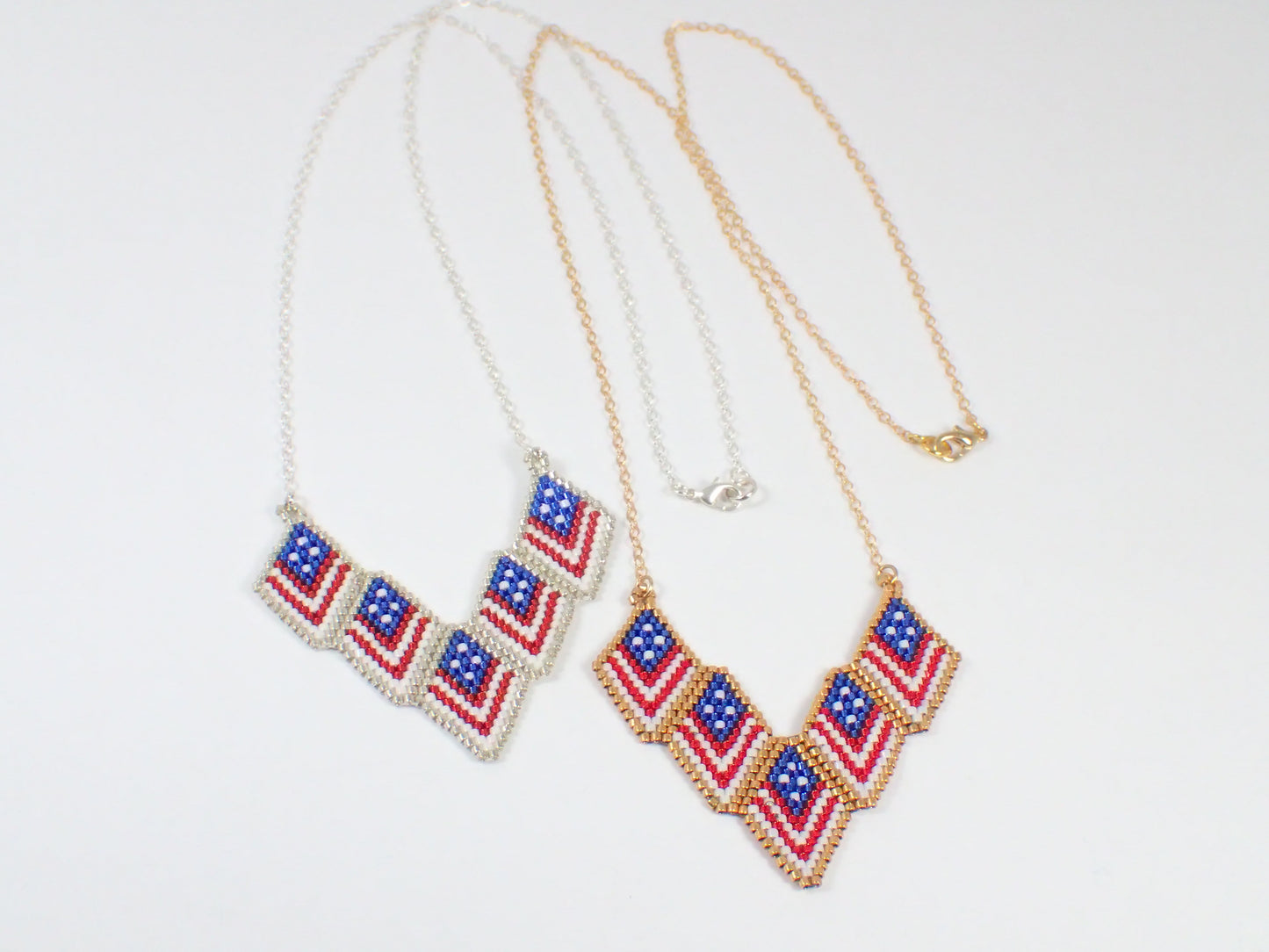 Flag Diamond Necklace Digital Directions