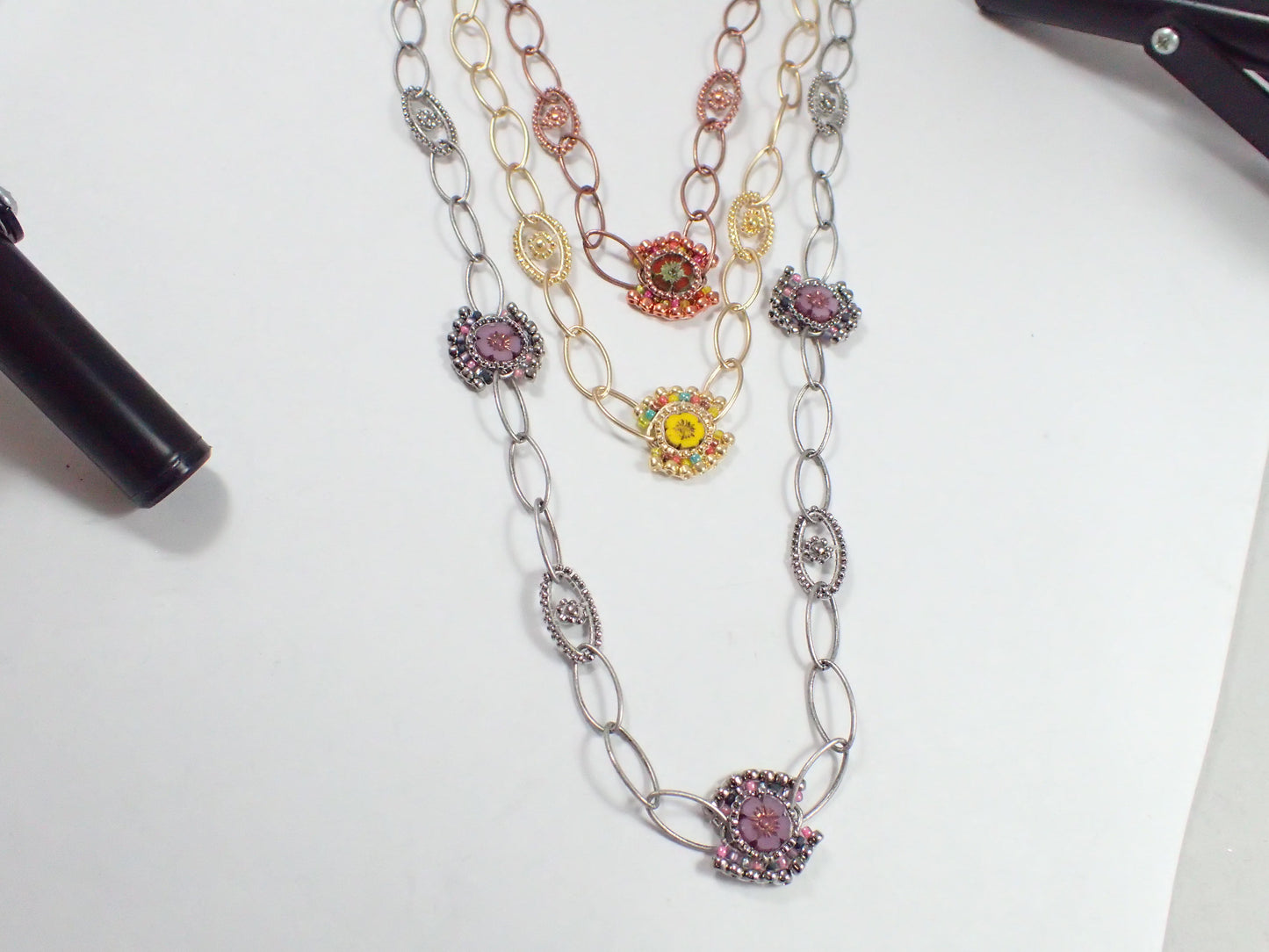 Tudor Rose Necklace Digital Directions