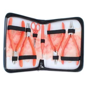 Satin Touch 6 Piece Tool Set Coral PL200
