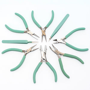 Beader's Tool Plier Set Clutch-Aqua The BeadSmith