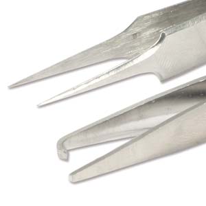 Mini Tweezer Pair The BeadSmith PLMNTW