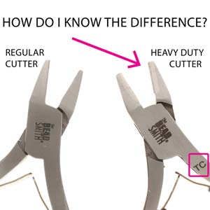 Flush Cutter Tungsten Carbide Tip 6" PLWE306 Box Joint Wire Elements By The BeadSmith