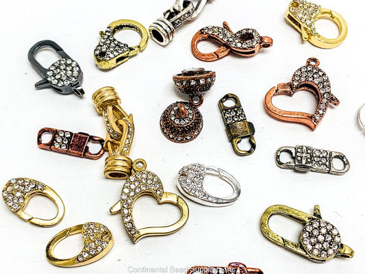 Pave Clasp Assortment CL/PAVEASST