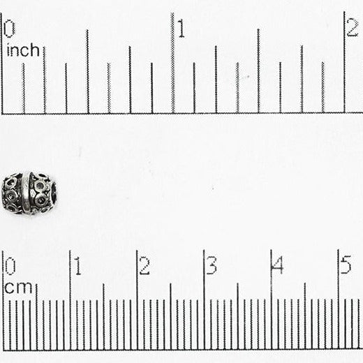 8mm Gold or Solid Pewter Bead - Sold by Pack of 100 - CBS5/B2100