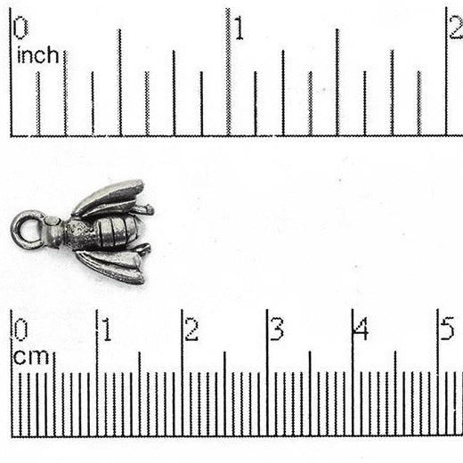 16mm x 12mm Horsefly Charm - Made of Pewter - Sold Individually - CBS1514
