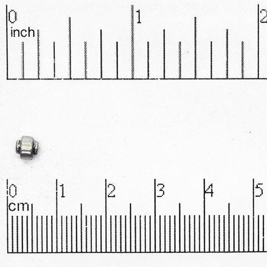 5mm Smooth Wheel Bead - Made of Pewter - Sold Individually - CBS1908