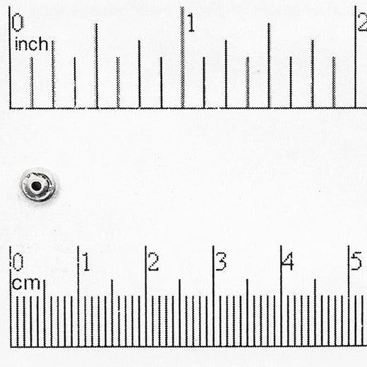 3.5mm Donut Bead - Made of Pewter - Sold Individually - CBS1920