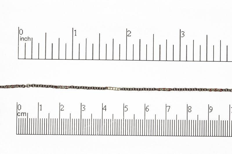2mm x 1.5mm Petite Cable and Solder link Chain Sold by The Foot - CH 882