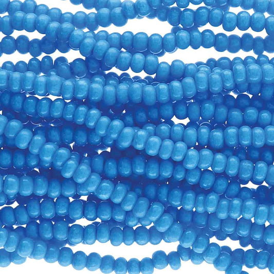 Czech Terra Blue Dyed Strand 11/o