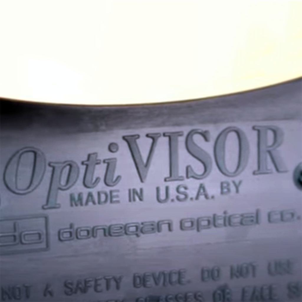 Donegan OptiVISOR DA-4 2X Magnification at 10"