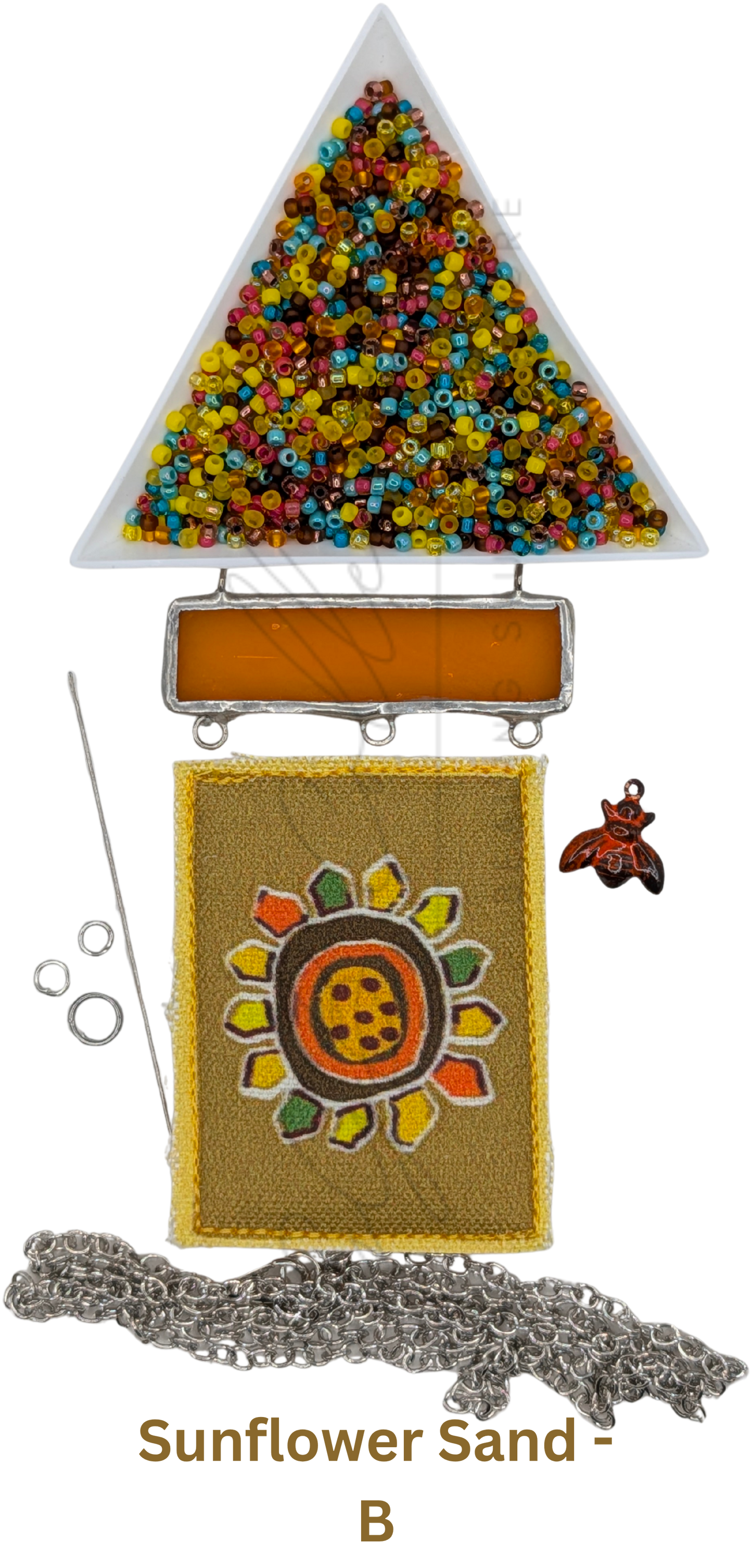 Bead on Textile, 1