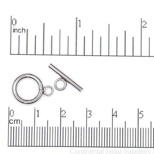 12mm Toggle Clasp - CL/TC1SS