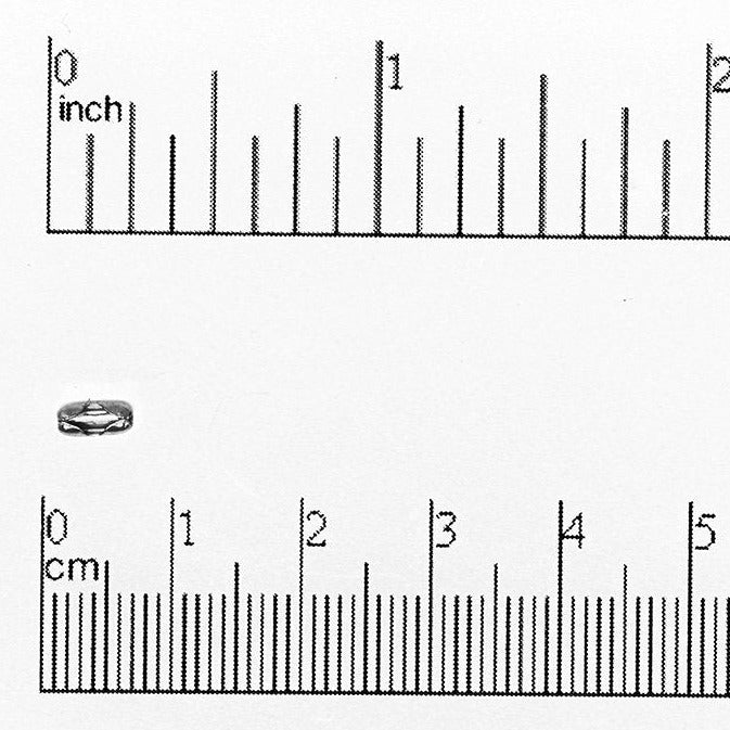1.5mm Ball Chain Connector Ends - Made of plated brass - Sold in packs of a dozen - BCCON1.5