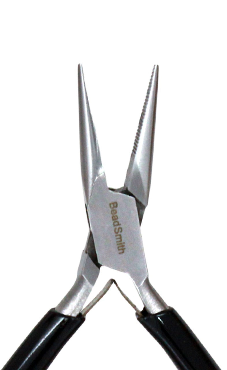 BeadSmith Serrated Chain Nose Pliers - 1 pair