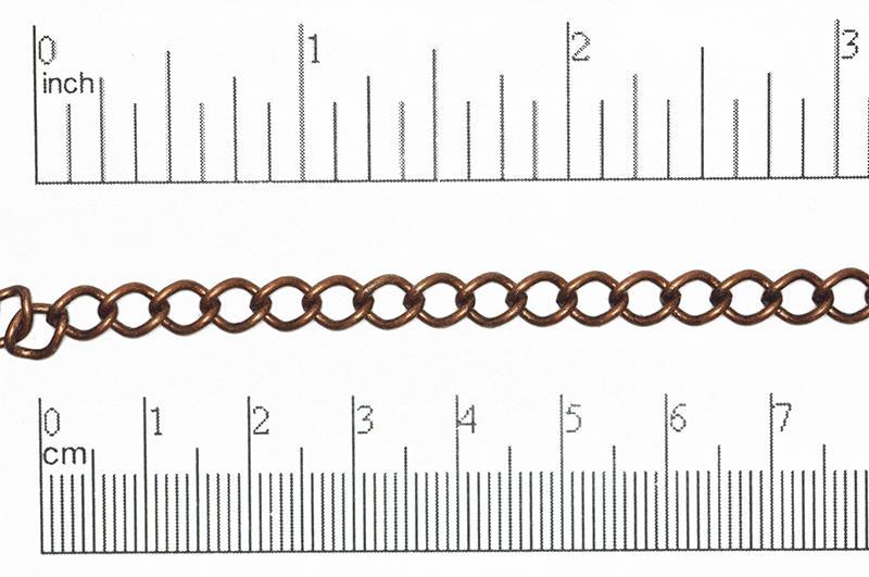 8mm Curb Chain Sold by The Foot - CH 824