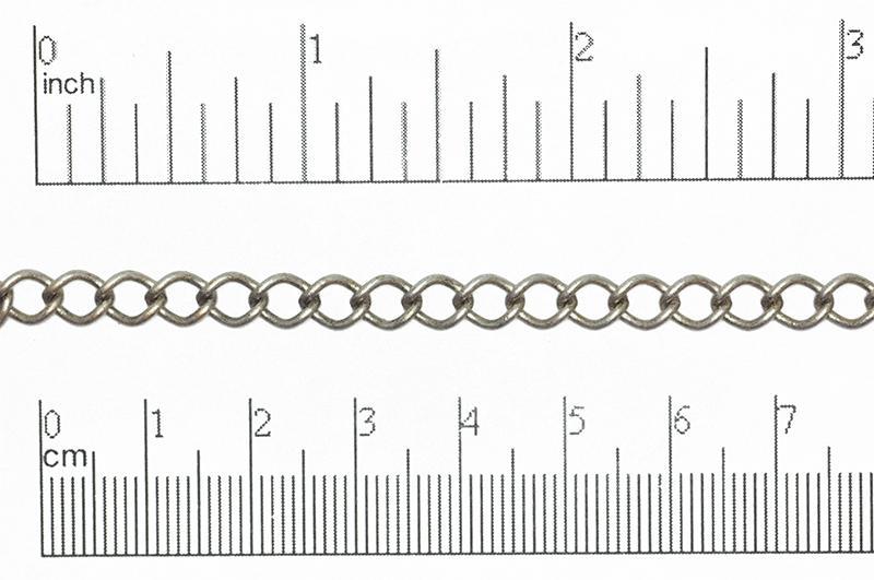 8mm Curb Chain Sold by The Foot - CH 824