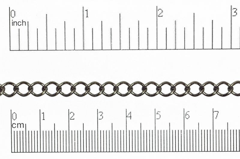 8mm Curb Chain Sold by The Foot - CH 824