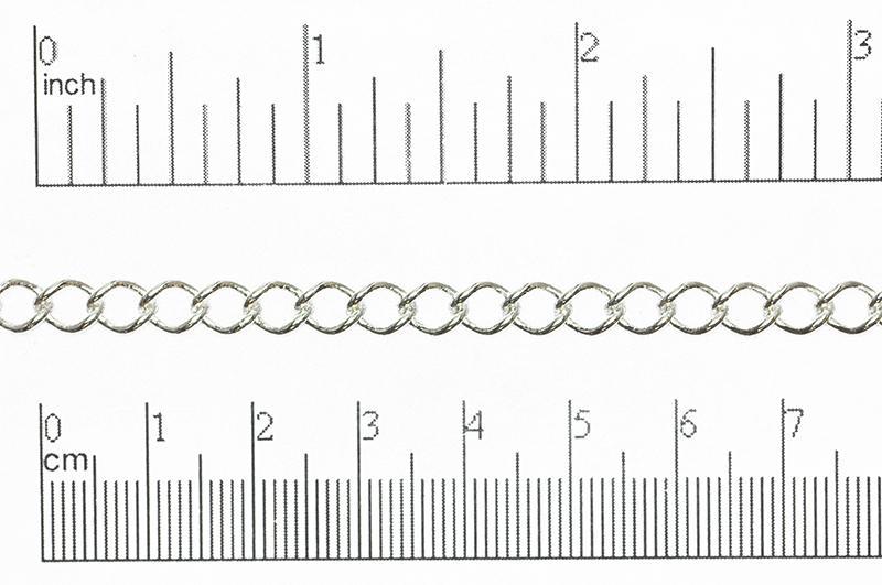 8mm Curb Chain Sold by The Foot - CH 824