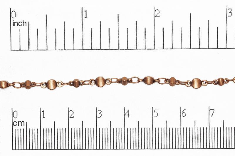5.8mm x 2.5mm and 8mm x 3.7mm Specialty Chain Sold by The Foot - CH 836