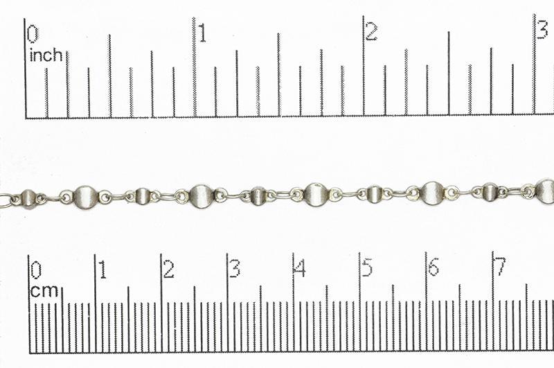 5.8mm x 2.5mm and 8mm x 3.7mm Specialty Chain Sold by The Foot - CH 836