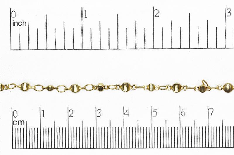 5.8mm x 2.5mm and 8mm x 3.7mm Specialty Chain Sold by The Foot - CH 836