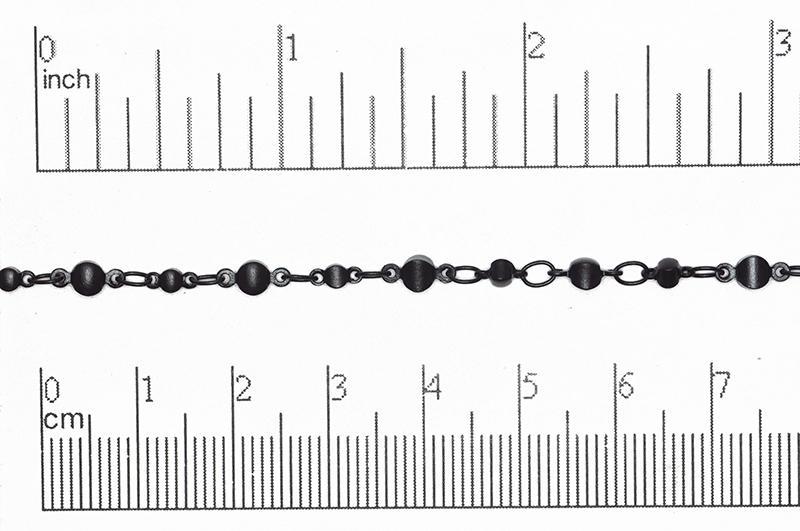 5.8mm x 2.5mm and 8mm x 3.7mm Specialty Chain Sold by The Foot - CH 836