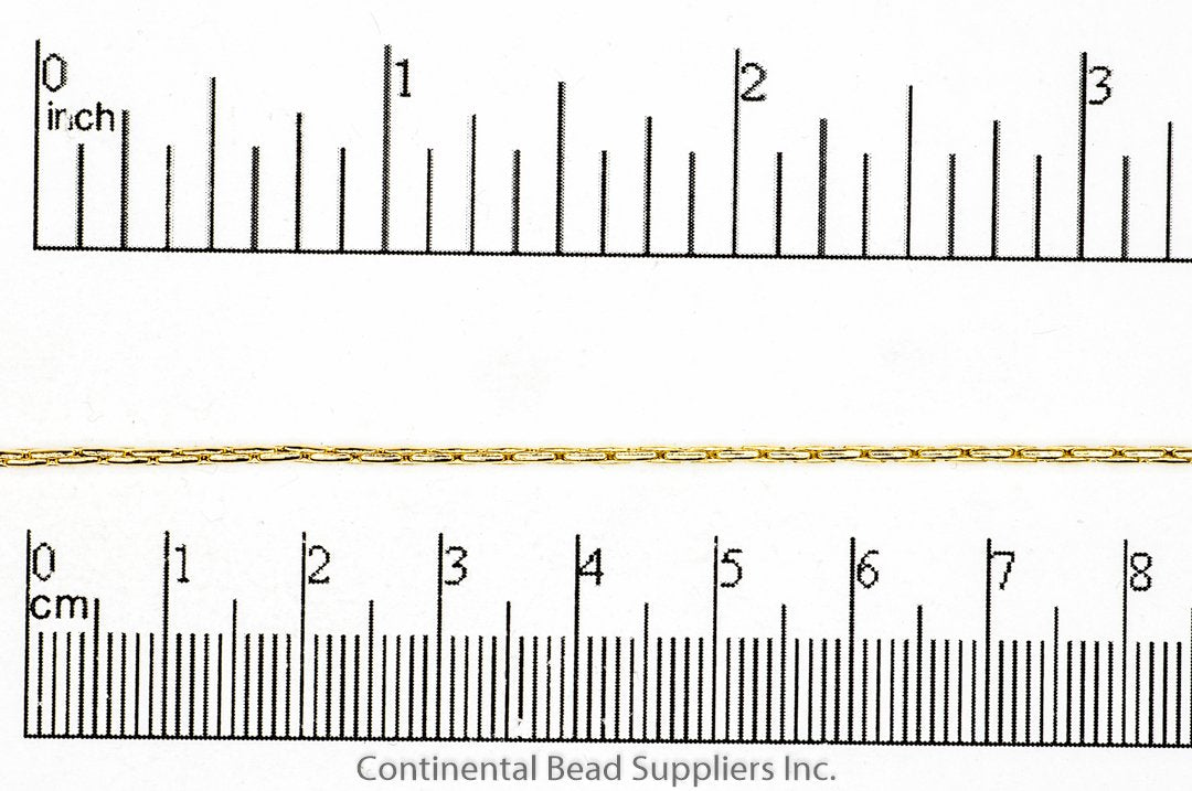 1.25mm Beading Chain - Available in Multiple Colors - Sold by The Foot - CH 874