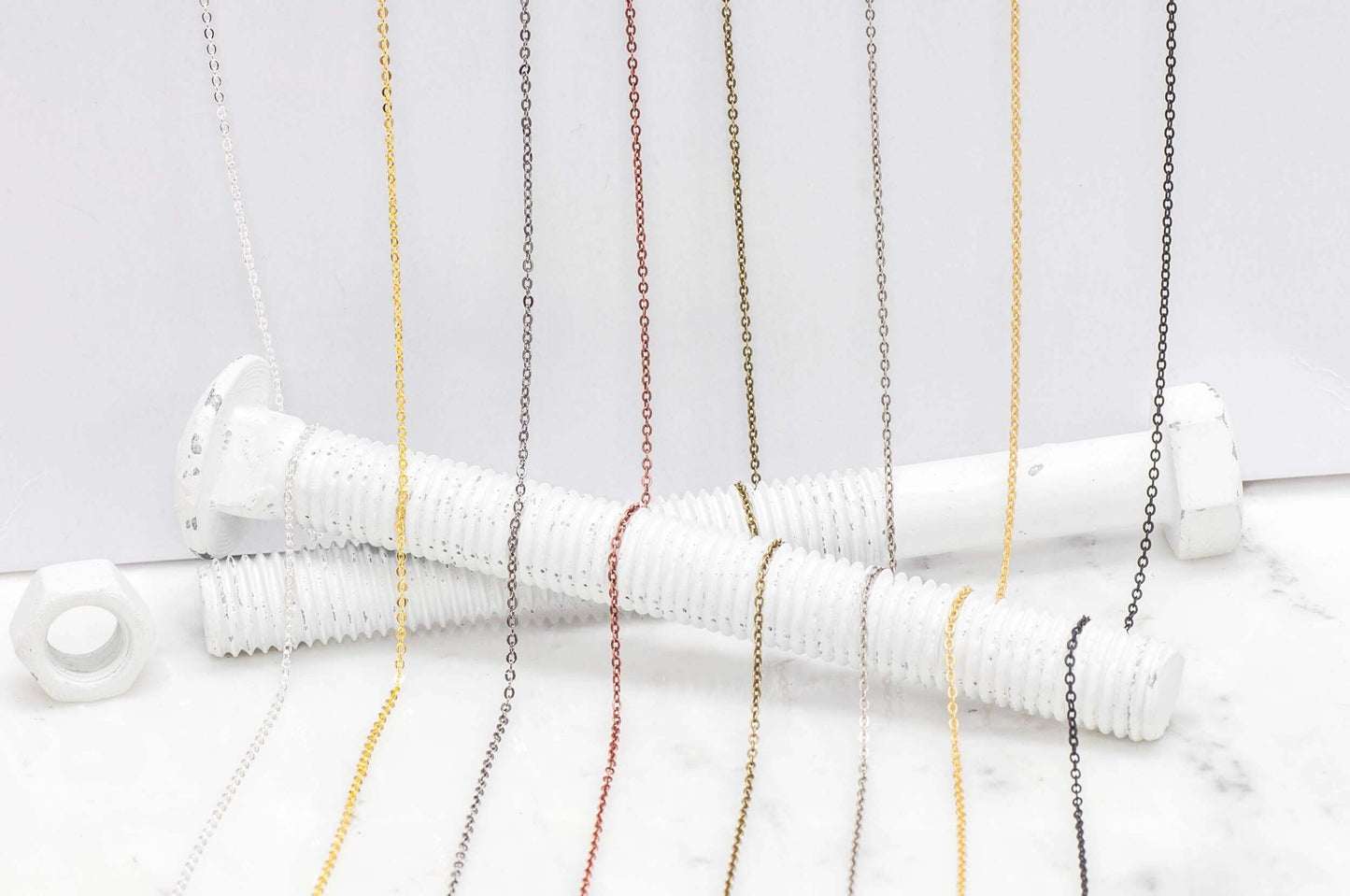 1.7mm Petite Cable Chain Sold by The Foot - CH 889