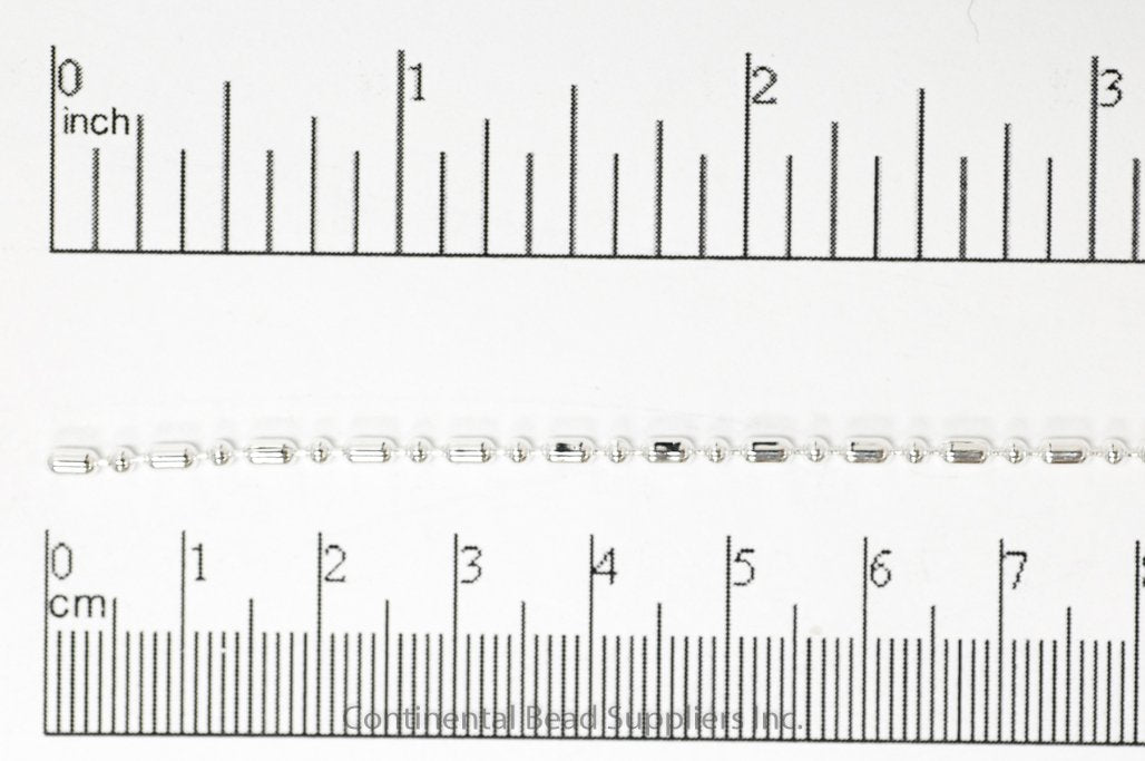 Small Ball Chain measures 1.5mm Ball Chain sold by The Foot - CH 903