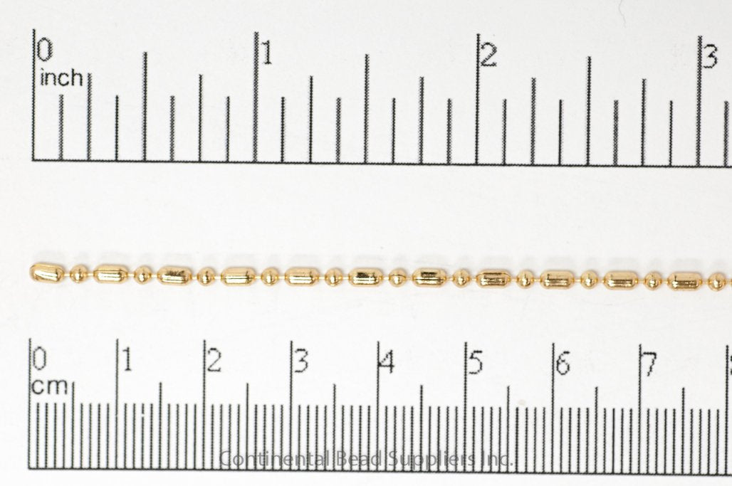 Small Ball Chain measures 1.5mm Ball Chain sold by The Foot - CH 903