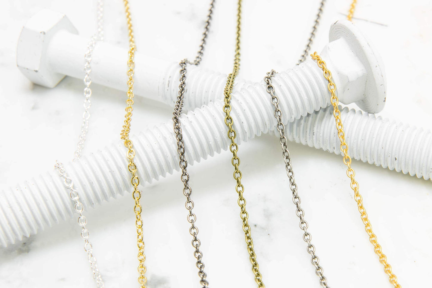 2.5mm Round Cable Chain sold by the Foot - CH 924