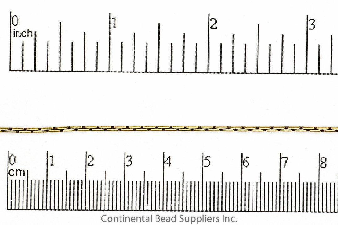 1.25mm Beading Chain - Available in Multiple Colors - Sold by The Foot - CH 874
