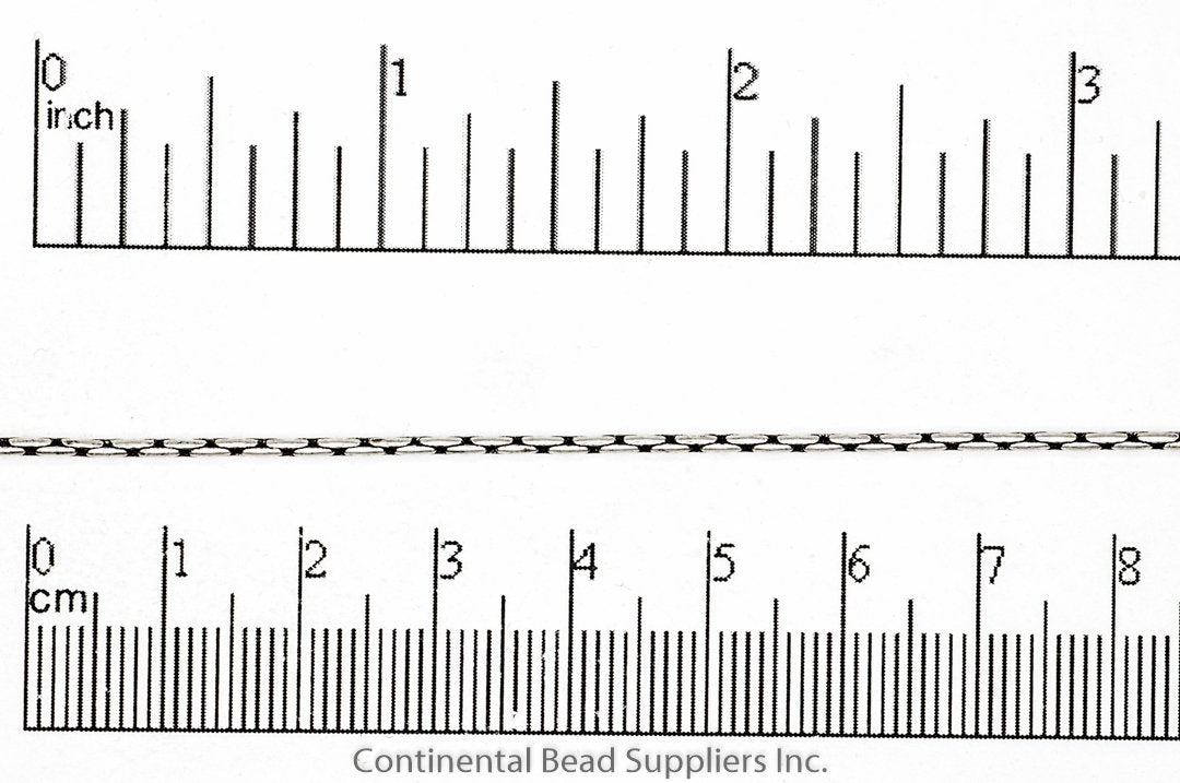 1.25mm Beading Chain - Available in Multiple Colors - Sold by The Foot - CH 874