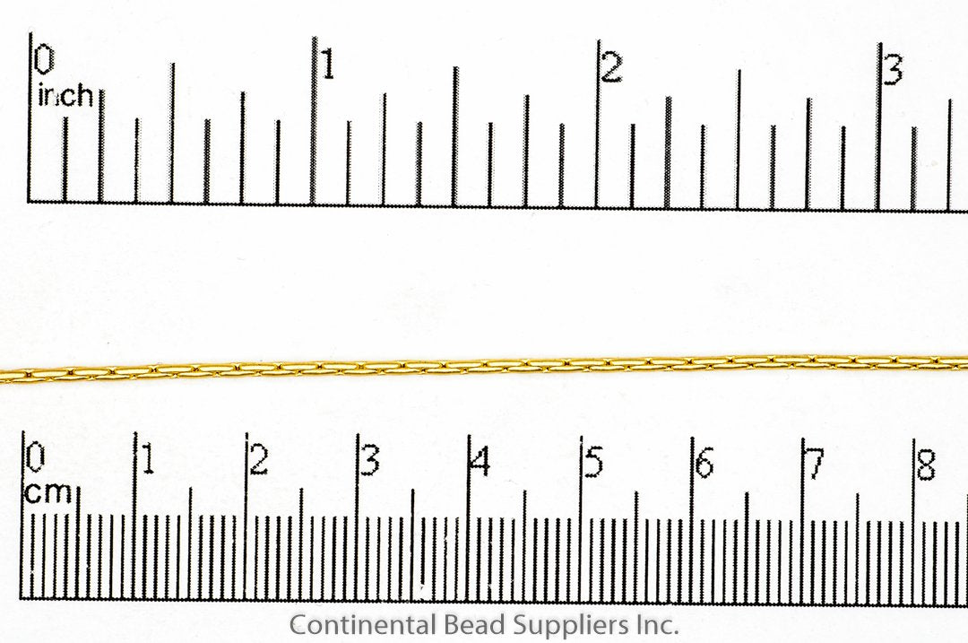 1.25mm Beading Chain - Available in Multiple Colors - Sold by The Foot - CH 874