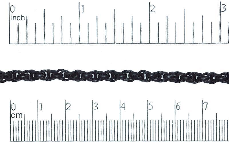 4.5mm Rope Chain Sold by The Foot - CH 854