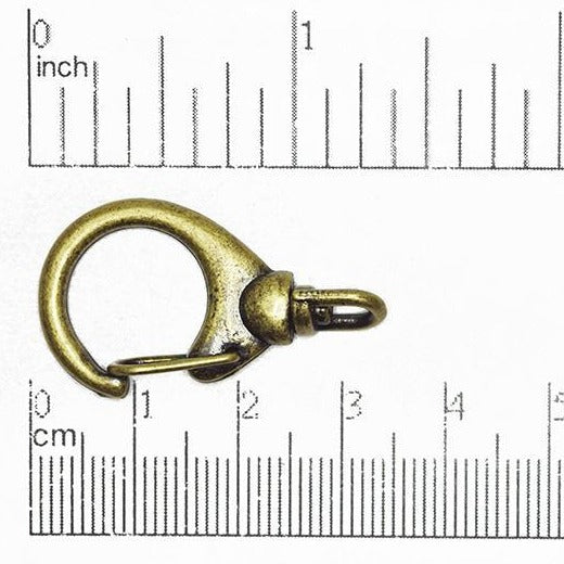 33mm x 19mm Swivel Lobster Claw Sold By The Piece - CL/SW100