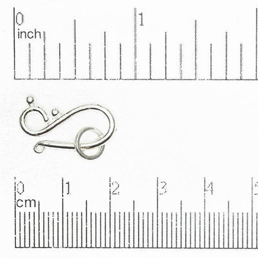 18mm x 10mm Hook & Eye Clasp - Made of Brass - Sold as a Set - CL/HE1277