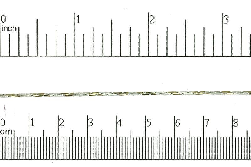 1.25mm Beading Chain - Available in Multiple Colors - Sold by The Foot - CH 874