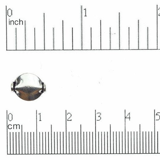 10mm Smooth Flat Disc Bead - Made of Copper - Sold Individually - CS1915