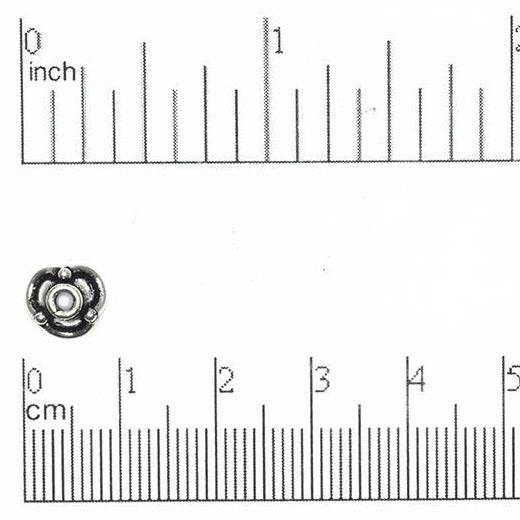 8mm Organic Accents Dome Bead Cap - Made of Copper - Sold Individually - CS1959