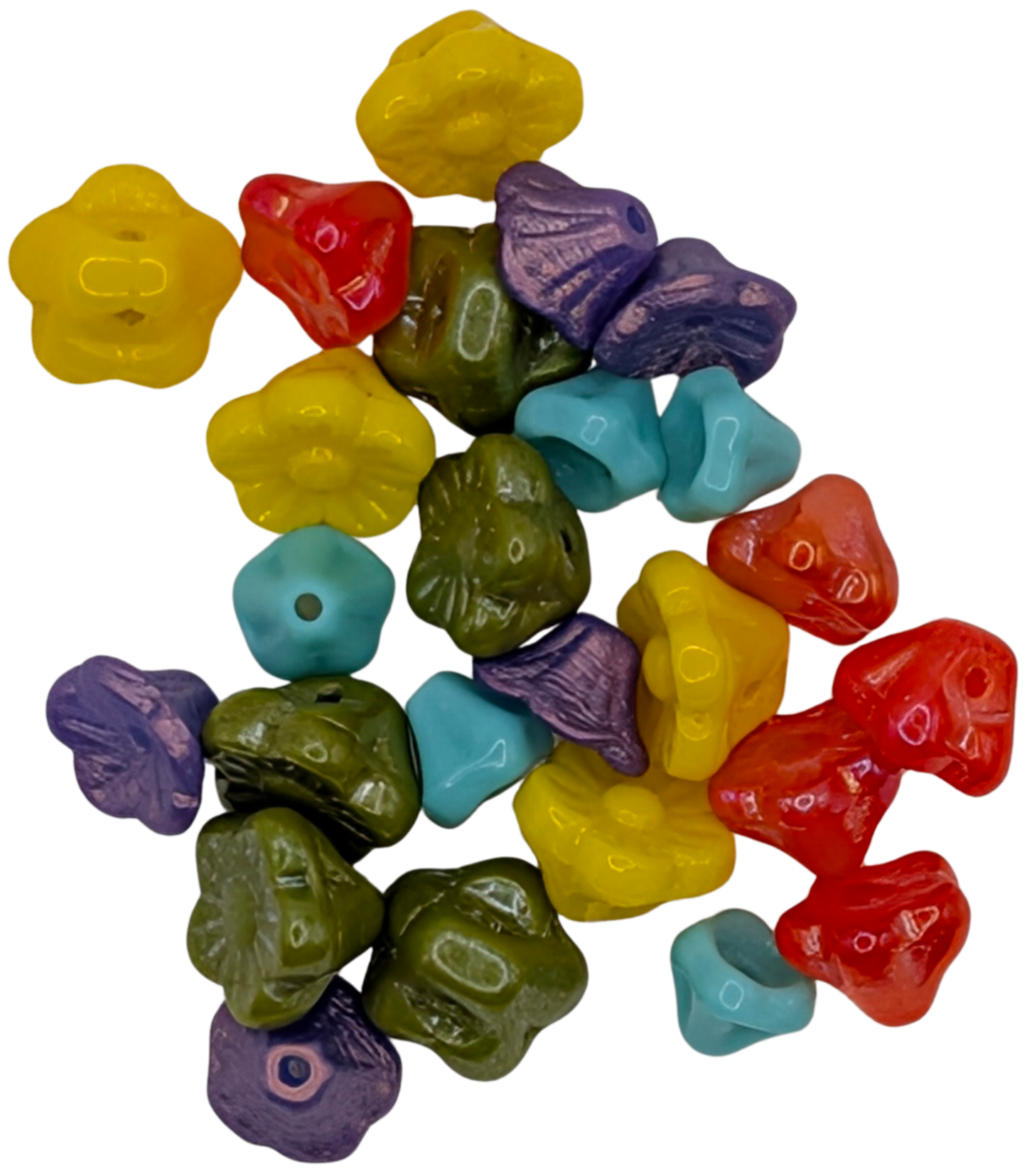 Czech Flowers - Bead-on-Textile