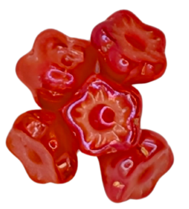 Czech Flowers - Bead-on-Textile